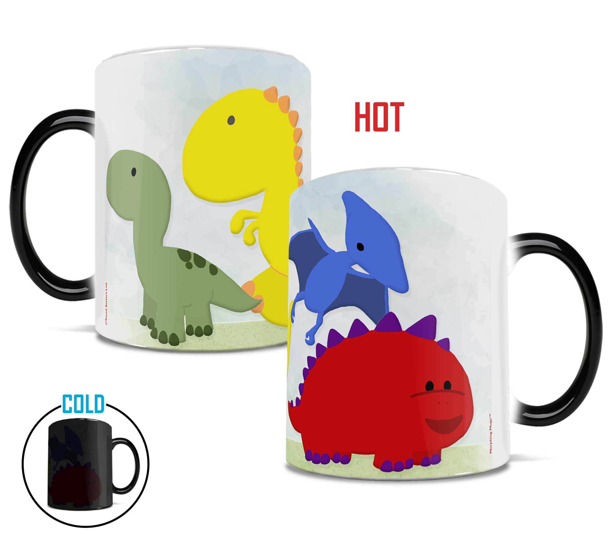 Kids Collection (Dinosaur Lineup) Morphing Mugs® Heat-Sensitive Mug MMUG252